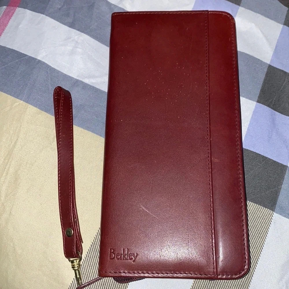 Betldey long double folder passport  travel Wallet
